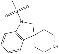 1-(methylsulfonyl)spiro[indoline-3,4'-piperidine] CAS#: 178261-41-1