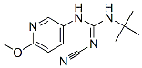 1-tert-Butyl-2-cyano-3-(6-methoxy-3-pyridyl)guanidine CAS#: 60560-10-3