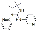 1-tert-Pentyl-2-(2-pyrazinyl)-3-(3-pyridyl)guanidine CAS#: 67026-83-9