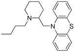 10-[(1-Butyl-2-piperidinyl)methyl]-10H-phenothiazine CAS#: 63833-96-5