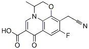 10-(CYANOMETHYL)-9-FLUORO-2,3-DIHYDRO-3-METHYL-7-OXO-7H-PYRIDO[1,2,3-DE]-1,4-BENZOXAZINE-6-CARBOXYLIC ACID CAS#: 643743-39-9