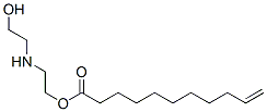 10-Undecenoic acid 2-[(2-hydroxyethyl)amino]ethyl ester CAS#: 68052-38-0