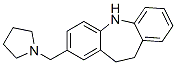 10,11-Dihydro-2-(1-pyrrolidinylmethyl)-5H-dibenz[b,f]azepine CAS#: 64097-59-2