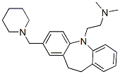 10,11-Dihydro-N,N-dimethyl-2-(1-piperidinylmethyl)-5H-dibenz[b,f]azepine-5-ethanamine CAS#: 64097-62-7