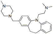 10,11-Dihydro-N,N-dimethyl-2-[(4-methyl-1-piperazinyl)methyl]-5H-dibenz[b,f]azepine-5-ethanamine CAS#: 64097-64-9