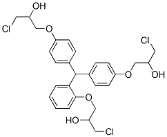 1,1'-[[[2-(3-chloro-2-hydroxypropoxy)phenyl]methylene]bis(4,1-phenyleneoxy)]bis[3-chloropropan-2-ol] CAS#: 68123-49-9