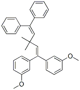 1,1'-(3,3-Dimethyl-5,5-diphenyl-1,4-pentadiene-1,1-diyl)bis(3-methoxybenzene) CAS#: 67437-03-0