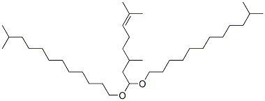 1,1'-[(3,7-dimethyl-6-octenylidene)bis(oxy)]bisisotridecane CAS#: 67923-82-4