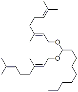 1,1-Bis[(3,7-dimethyl-2,6-octadienyl)oxy]nonane CAS#: 67785-73-3