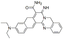 11-(Diethylamino)-7,9-dihydro-7-imino-5H-benz[6,7]isoquino[1,2-b]quinazoline-8-carboxamide CAS#: 70179-78-1