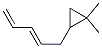 1,1-Dimethyl-2-(2,4-pentadienyl)cyclopropane CAS#: 61141-99-9