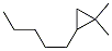 1,1-Dimethyl-2-pentylcyclopropane CAS#: 62167-97-9