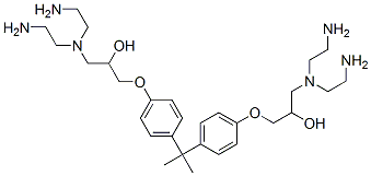 1,1'-[isopropylidenebis(p-phenyleneoxy)]bis[3-[bis(2-aminoethyl)amino]propan-2-ol] CAS#: 68227-54-3