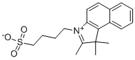 1,1,2-TRIMETHYL-3-(4-SULFOBUTYL)-1H-BENZ[E]INDOLIUM HYDROXIDE, INNER SALT CAS#: 63149-24-6