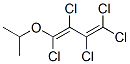 1,1,2,3,4-pentachloro-4-(isopropoxy)buta-1,3-diene CAS#: 68334-67-8