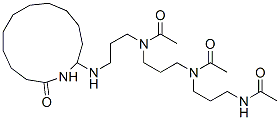 12-[(4,8,12-Triacetyl-4,8,12-triazadodecan-1-yl)amino]dodecanoic acid lactam CAS#: 67473-76-1