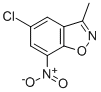 1,2-BENZISOXAZOLE, 5-CHLORO-3-METHYL-7-NITRO- CAS#: 66048-28-0