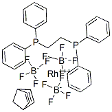 1,2-BIS(DIPHENYLPHOSPHINO)ETHANE NORBORNADIENE RHODIUM TETRAFLUOROBORATE CAS#: 60430-43-5