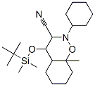 1,2-Benzoxazine-3-carbonitrile, 4-(t-butyldimethylsilyloxy)-2-cyclohex yl-8a-methylperhydro- CAS#: 69739-43-1