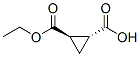 1,2-Cyclopropanedicarboxylicacid,monoethylester,(1R,2R)-(9CI) CAS#: 613261-14-6