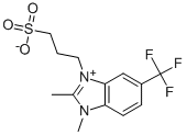 1,2-DIMETHYL-3-SULFOPROPYL-5-TRIFLUOROMETHYLBENZIMIDAZOLIUM, INNER SALT CAS#: 63815-85-0