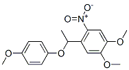 1,2-Dimethoxy-4-[1-(4-methoxyphenoxy)ethyl]-5-nitrobenzene CAS#: 71172-14-0