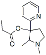 1,2-Dimethyl-3-(2-pyridyl)pyrrolidin-3-ol propionate CAS#: 69552-06-3