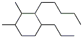 1,2-Dimethyl-3-pentyl-4-propylcyclohexane CAS#: 62376-17-4