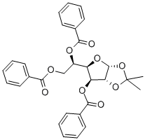 1,2-O-ISOPROPYLIDENE-3,5,6-TRI-O-BENZOYL-ALPHA-D-GLUCOFURANOSE CAS#: 6339-03-3