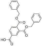 1,2-dibenzyl hydrogen benzene-1,2,4-tricarboxylate CAS#: 67846-10-0