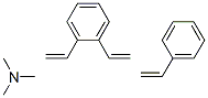 1,2-diethenylbenzene: N,N-dimethylmethanamine: styrene CAS#: 68441-30-5