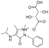 1,2-dihydro-4-(isopropylamino)-1,5-dimethyl-3-oxo-2-phenyl-3H-pyrazolium hydrogen [R-(R*,R*)]-tartrate CAS#: 64906-00-9