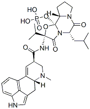 12'-hydroxy-5'alpha-isobutyl-2'-isopropylergotaman-3',6',18-trione phosphate CAS#: 6045-63-2