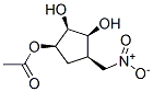 1,2,3-Cyclopentanetriol, 4-(nitromethyl)-, 1-acetate, (1R,2S,3S,4R)- (9CI) CAS#: 514206-30-5