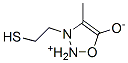 1,2,3-Oxadiazolium,5-hydroxy-3-(2-mercaptoethyl)-4-methyl-,innersalt(9CI) CAS#: 176658-78-9