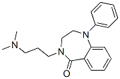 1,2,3,4-Tetrahydro-4-(3-dimethylaminopropyl)-1-phenyl-5H-1,4-benzodiazepin-5-one CAS#: 65647-12-3