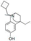 1,2,3,4,5,6-Hexahydro-3-cyclobutylmethyl-6-ethyl-1-methyl-2,6-methano-3-benzazocin-8-ol CAS#: 63869-51-2