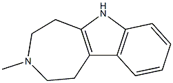 1,2,3,4,5,6-Hexahydro-3-methylazepino[4,5-b]indole CAS#: 7546-66-9