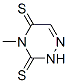 1,2,4-Triazine-3,5(2H,4H)-dithione, 4-methyl- CAS#: 7632-29-3