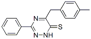 1,2,4-Triazine-6(1H)-thione, 5-[(4-methylphenyl)methyl]-3-phenyl- CAS#: 675124-24-0