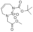 1,2,7-THIADIAZEPINE-2(3H)-ACETIC ACID, 7-[(1,1-DIMETHYLETHOXY)CARBONYL]-6,7-DIHYDRO-, METHYL ESTER, 1,1-DIOXIDE CAS#: 515130-34-4