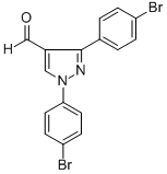 1,3-BIS(4-BROMOPHENYL)-1H-PYRAZOLE-4-CARBALDEHYDE CAS#: 618098-54-7