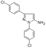 1,3-BIS(4-CHLOROPHENYL)-1H-PYRAZOL-5-AMINE CAS#: 618092-72-1