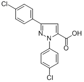 1,3-BIS(4-CHLOROPHENYL)-1H-PYRAZOLE-5-CARBOXYLIC ACID CAS#: 618102-37-7