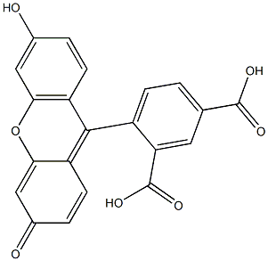 1,3-Benzenedicarboxylic acid, 4-(6-hydroxy-3-oxo-3H-xanthen-9-yl)- CAS#: 500533-95-9
