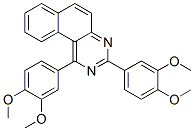 1,3-Di(3,4-dimethoxyphenyl)benzo[f]quinazoline CAS#: 65958-16-9