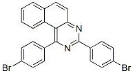 1,3-Di(4-bromophenyl)benzo[f]quinazoline CAS#: 65958-13-6