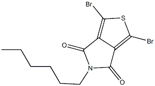 1,3-DibroMo-5-hexyl-4H-thieno[3,4-c]pyrrole-4,6(5H)-dione CAS#: 566939-56-8