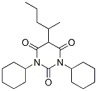 1,3-Dicyclohexyl-5-(1-methylbutyl)barbituric acid CAS#: 746-52-1