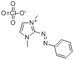 1,3-Dimethyl-2-(phenylazo)-imidazolium perchlorate CAS#: 7381-84-2